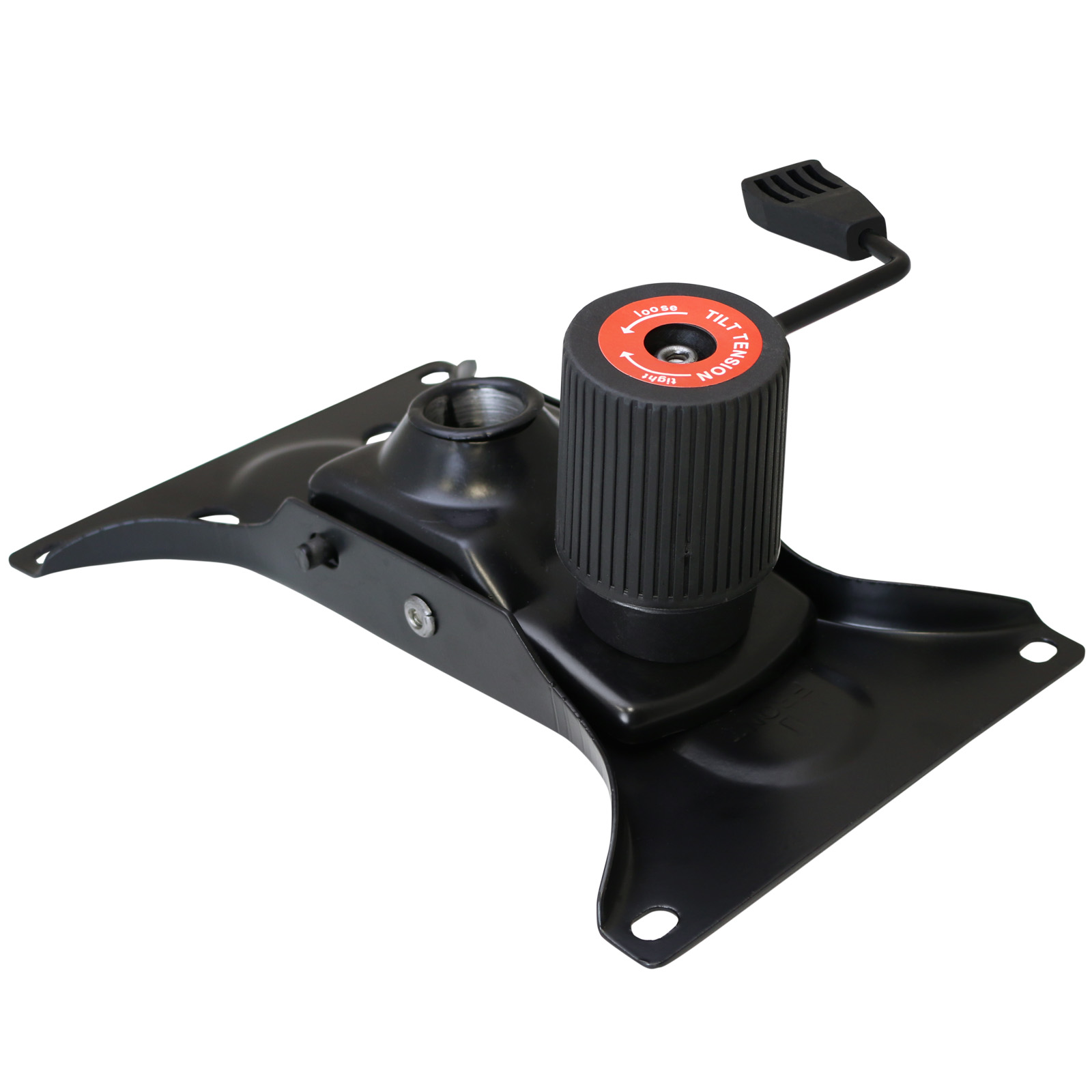 OFFICE/DESK CHAIR REPLACEMENT METAL BASE PLATE TILT LOCK RAISER LEVER